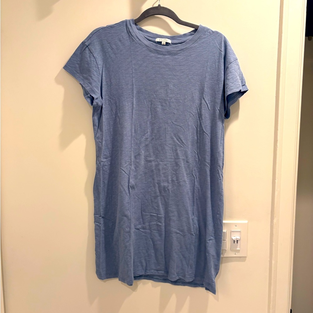 Women’s Z Supply Blue T-Shirt dress size L